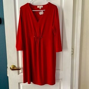 Michael Kors Red BNWT Christmas Party Dress